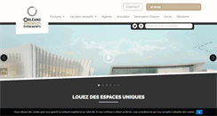 Desktop Screenshot of parc-expo-orleans.fr